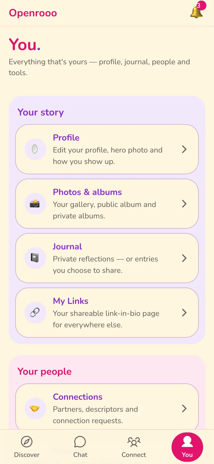 Own Profile